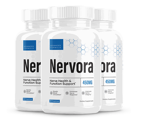 Three bottles of Nervora