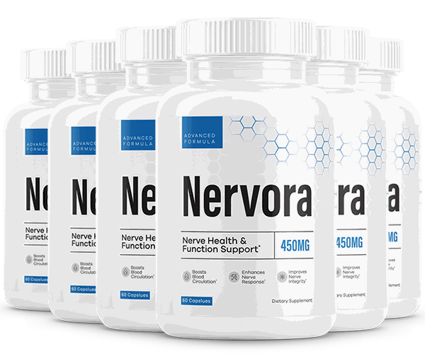 Six bottles of Nervora